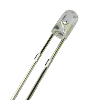 F3 él nélküli 3 mm LED gyöngy – aranysárga (citromsárga), 2.8–3.0V