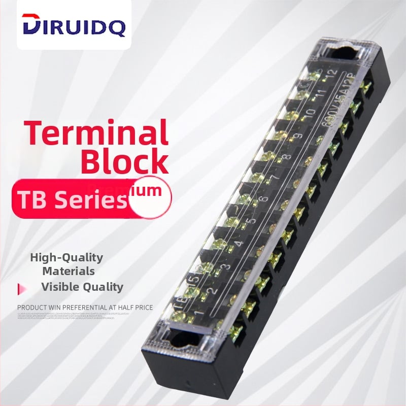 TB-1512 15A 12P Fixný terminálový blok