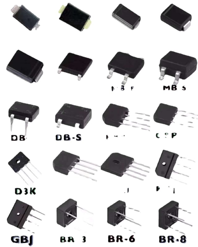 KED/MIC usmerňovacia dióda 6A10, 1200 V