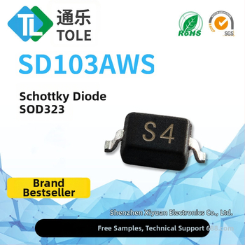 Tongle Schottky dióda 1N5819WS SD103AWS Silk Screen S4 SOD323