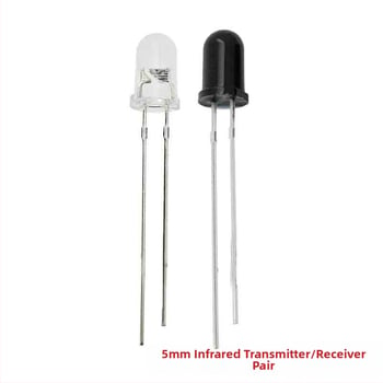 F5 IR prijemnik i F3 IR emitirajuće diode s vodovima, IR LED diode 940/850 nm