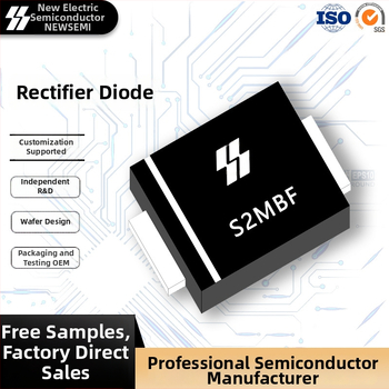 S2MBF SMBF balíček 2A 1000V vysoké napätie, SMD usmerňovacia dióda