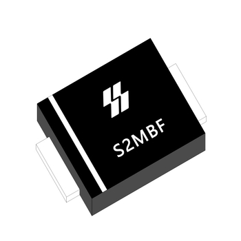 S2MBF SMBF balíček 2A 1000V vysoké napätie, SMD usmerňovacia dióda
