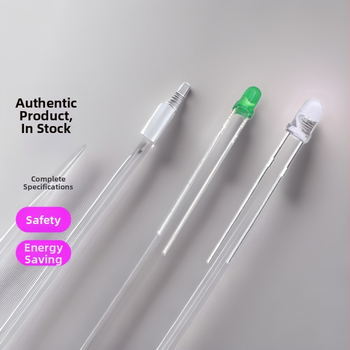 F3F5 LED guľôčka s vysokou jasnosťou, smaragdovo zelená, 3 mm / 5 mm cez dieru, guľatá hlava