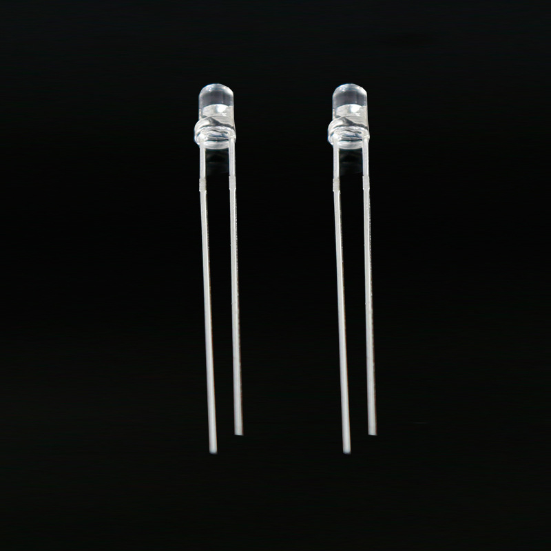 F3 ljubičaste UV LED kuglice za detekciju novca, priključne 3 mm LED, 395 nm privlače komarce