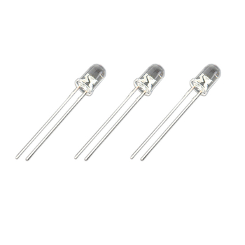 5mm sárga LED gyöngy, F5 kör fejű, forgalomirányító és riasztó fényekhez
