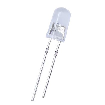 5 mm átlátszó RGB LED gyöngyök gyors és lassú villogással, közvetlen csatlakoztatással, piros, kék, zöld
