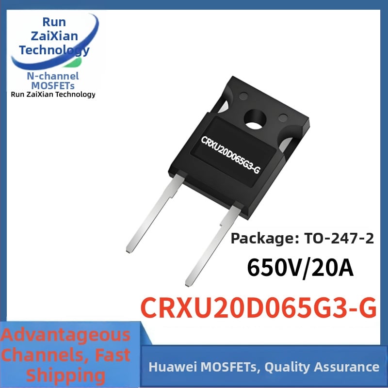 CRXU20D065G3-G TO-247-2L SiC Schottky dióda 650V 20A
