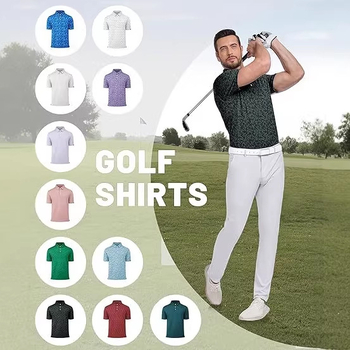 Tricou polo bărbătesc, uscare rapidă, mâneci scurte, imprimeu cu echipa, absorbant de umezeală