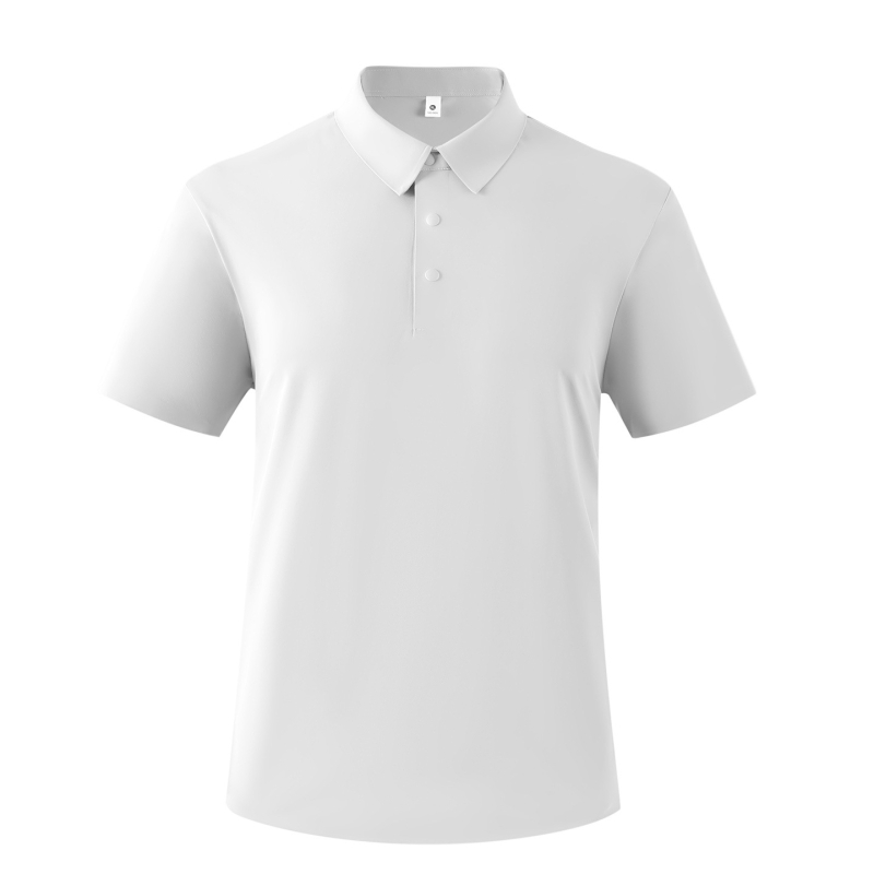 Polo personalizat cu protecție solară și senzație de răcoare, croială business cu guler, imprimare logo