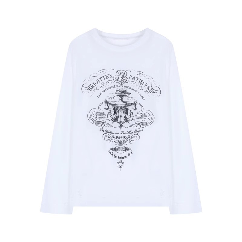 Női lazán szabott T-shirt betűs mintával és UV-védelemmel, nyári laza fazon, átlátszó felsőréteg