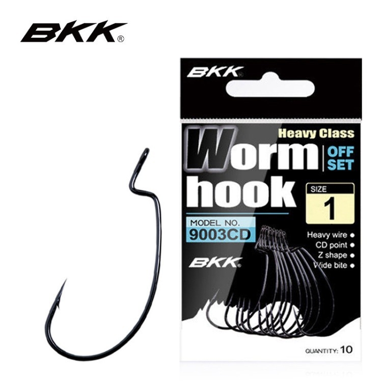 BKK Crank udica za ribolov, Texas Rig, udica za mekane crve, udica za mekane mamce, sa širokim i uskim trbuhom, model 9003-CD