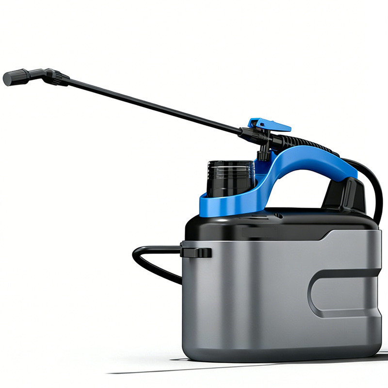 6L ramenný elektrický postrekovač pre domácu záhradu, vysokotlaký dezinfekčný postrekovač