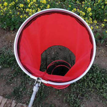 Prijenosna ribarska mreža s aluminijskim prstenom za usta, ojačana zaštitna torba za ribe za divlji ribolov