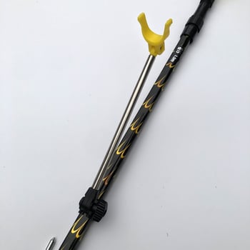 Držač za ribolovne štapove od aluminijske legure s pigmentom boje, višestruka rotacija, sklopiv, 1,7–2,1 m