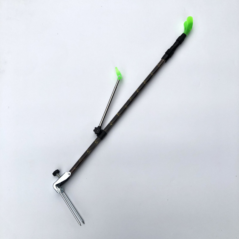 Držač za ribolovne štapove od aluminijske legure s pigmentom boje, višestruka rotacija, sklopiv, 1,7–2,1 m