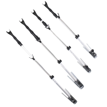 Aluminijski nosač za štapove za pecanje od legure aluminija, 1,5–2,1 m, 3 ili 4 sekcije