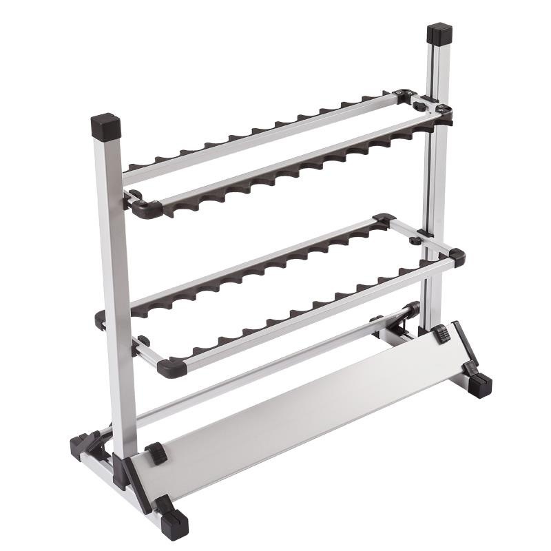 Držač za štapove od aluminijske legure, 12–24 pretinaca, držač za kućnu pohranu