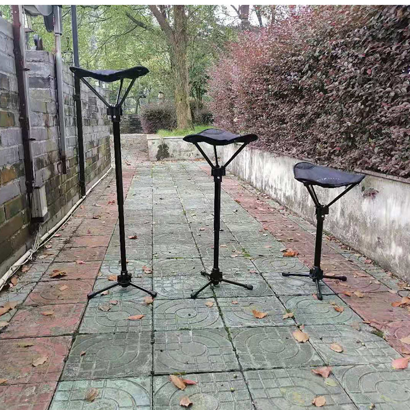 Sklopivi prijenosni vanjski stolac od aluminijske legure za kampiranje i ribolov, pogodan i kao podium