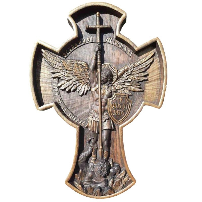 Archanjel Michael zo živice, dekoratívna figúrka