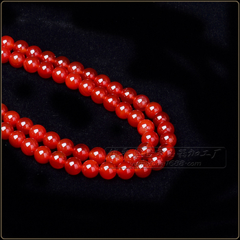 Crvene brazilske ahat kuglice, labave, okrugle 2-20 mm, za DIY nakit