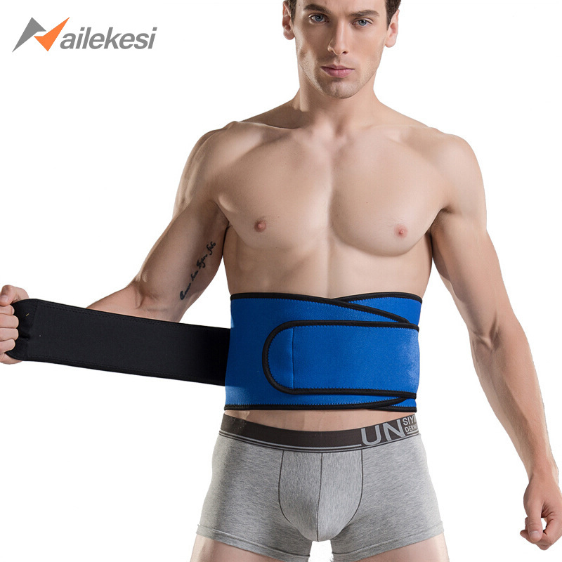 Muški pojas za podršku struka za fitness i trening trbuha, stezanje struka i zagrijavanje abdomena