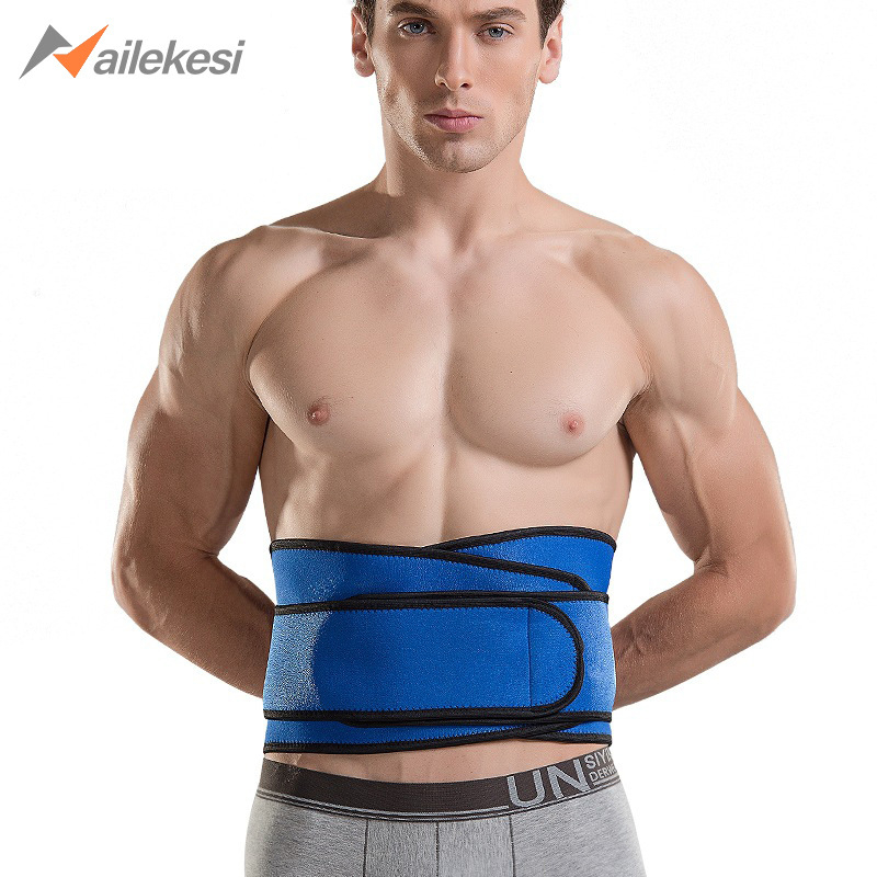 Muški pojas za podršku struka za fitness i trening trbuha, stezanje struka i zagrijavanje abdomena