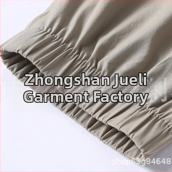 Unisex ľahké letné rýchloschnúce športové nohavice z ice silk látky, priedušné, s elastickými manžetami, voľný strih