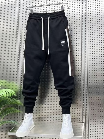 Muške jogger hlače harém stila, slim-fit, casual sportske hlače s manžetama na gležnjevima, jesen 2024