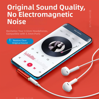 Type-C audio adaptér, pravouhlý, kábel pre slúchadlá s 3,5 mm, viacúčelový dátový kábel