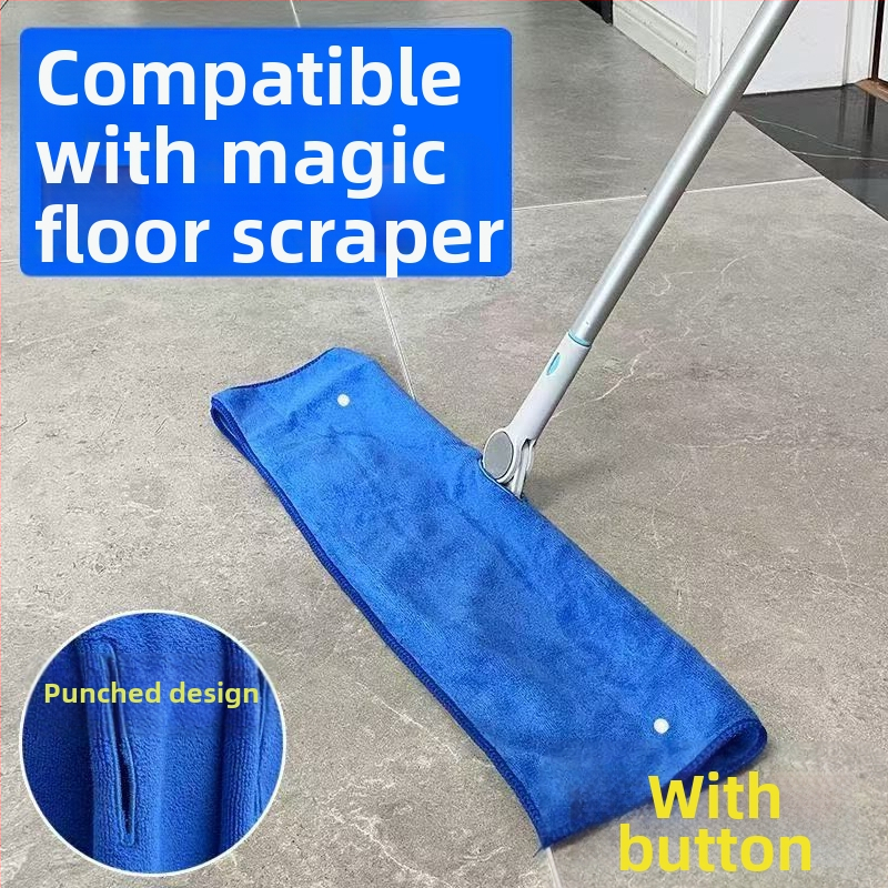 Perforovaný návlek na mop pre magický mop, hrubší mikrovláknový uterák s vysokou savosťou pre domáce čistenie podláh