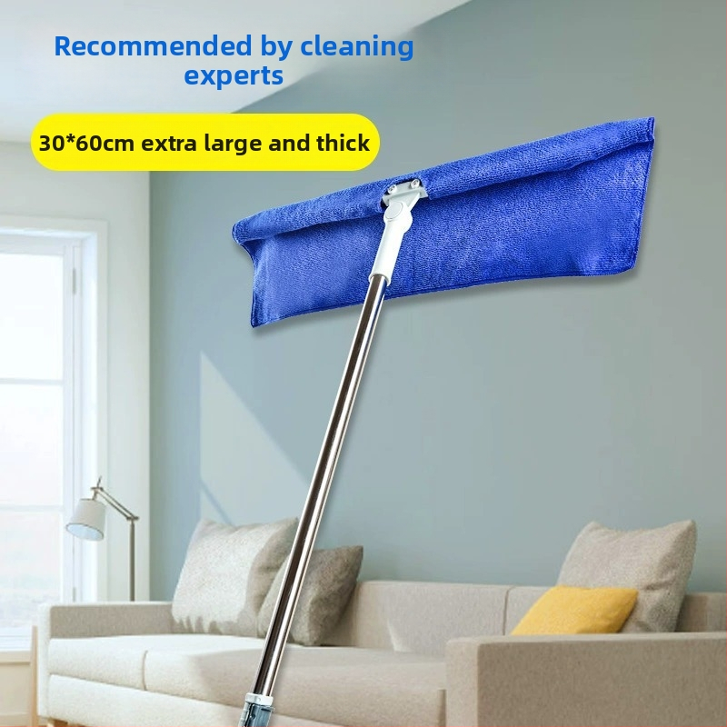 Perforovaný návlek na mop pre magický mop, hrubší mikrovláknový uterák s vysokou savosťou pre domáce čistenie podláh
