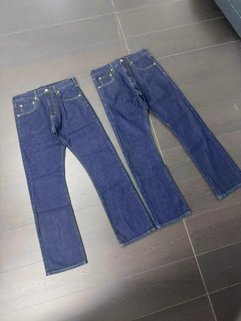 YYJ 517 αυθεντικό 14oz ντένιμ Seersucker - διαφορετικό από τα κοινά ντένιμ υφάσματα