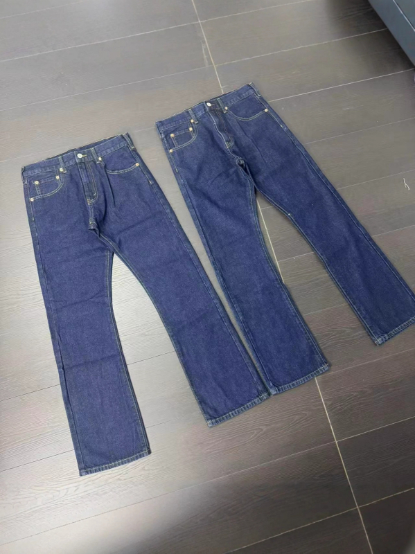 YYJ 517 αυθεντικό 14oz ντένιμ Seersucker - διαφορετικό από τα κοινά ντένιμ υφάσματα