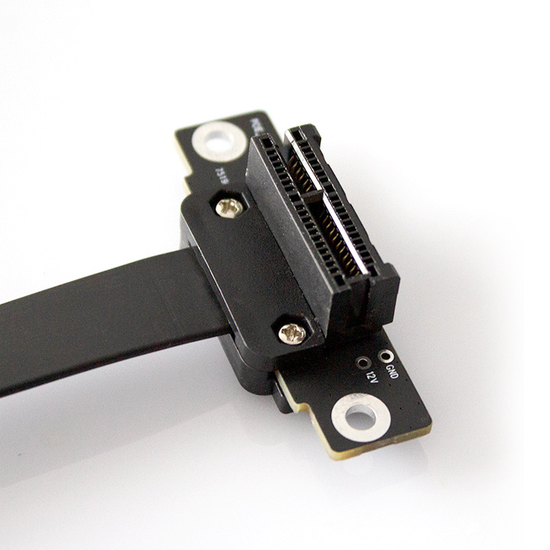 PCIe 1x predlžovací kábel 3.0 – adaptér pre sieťovú kartu AX200/AX210 RTL8125B PXE PCIe konektor