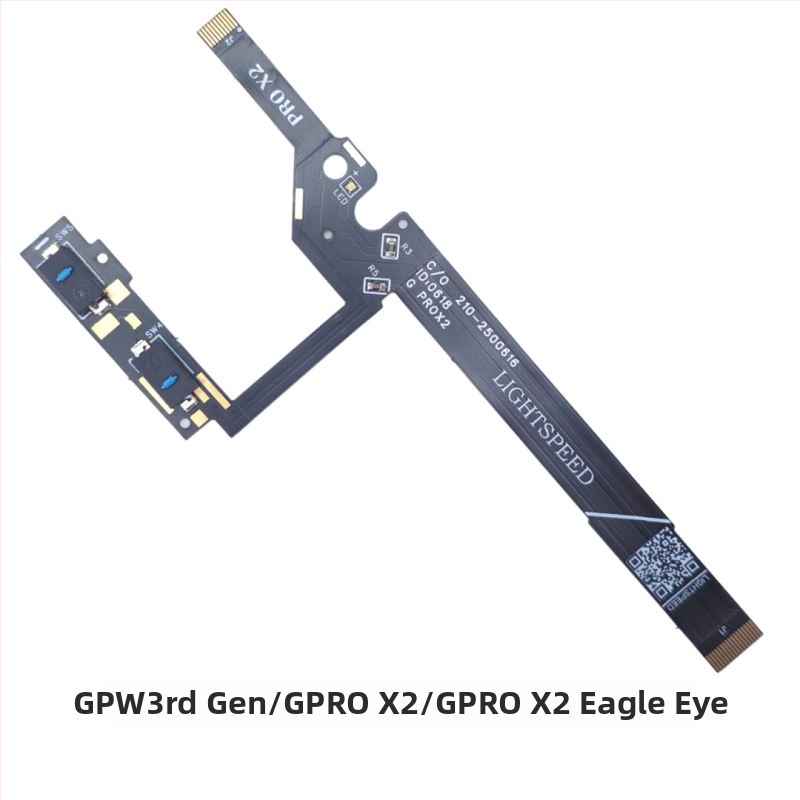 GPW1 Prox 2 GPW3 GPW4 Suzaku Eagle Eye myš – bočné tlačidlo, flexibilný káblový set a opravná doska pre mikrospínač bočného tlačidla