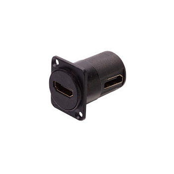 HDMI konektor, panelová montáž, zásuvka pre otvor, spojenie vodičov, vysoké rozlíšenie