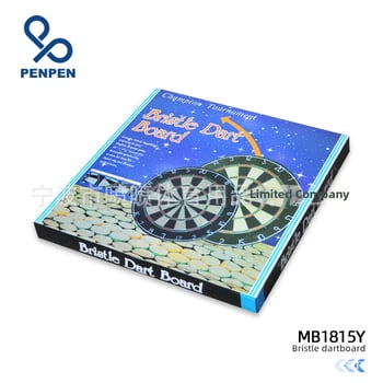 Okrugla mrežasta ploča za darts, 18 inča, sisal, set za darts