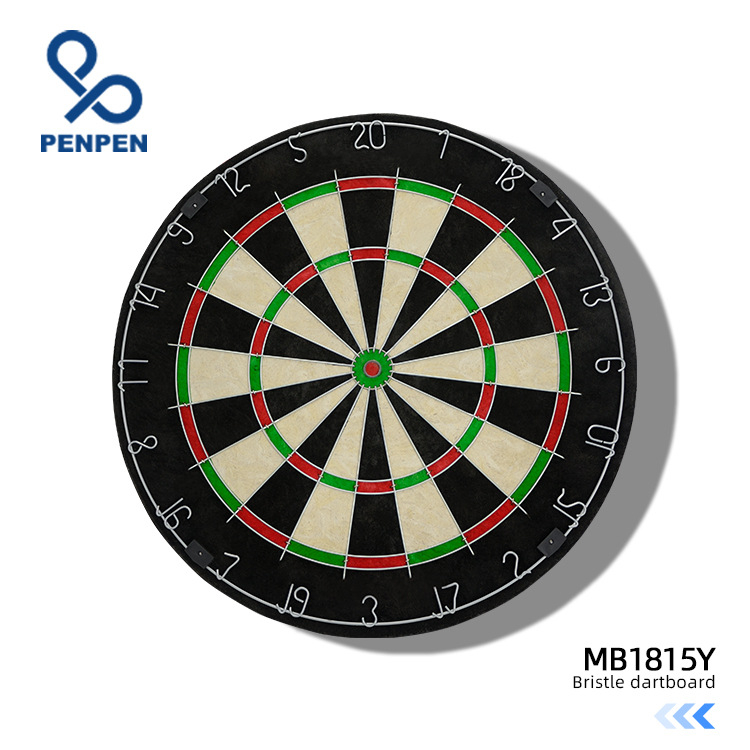 Okrugla mrežasta ploča za darts, 18 inča, sisal, set za darts