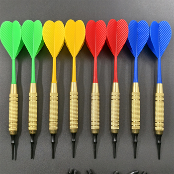 8 komada mekih darts JH, 18 g, šareni, jednodijelni dizajn, izdržljivi