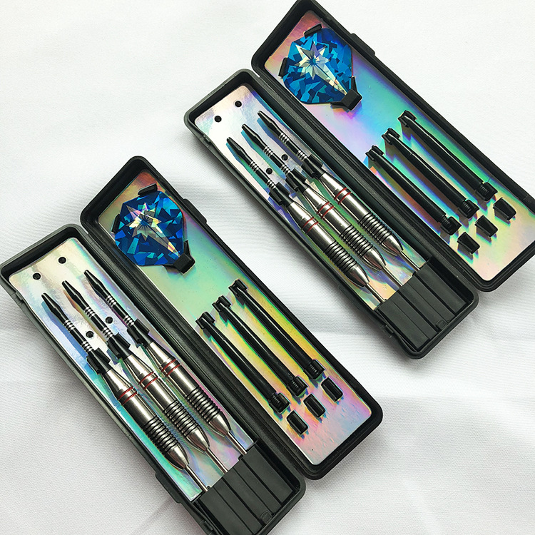 Kutija od nehrđajućeg čelika 24 g profesionalne igle za dart s aluminijskim osovinama, za natjecanja
