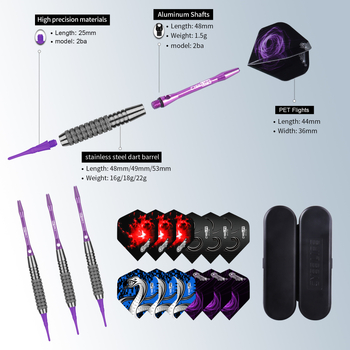 CyeeLife Set od 3 mekanih elektroničkih darts