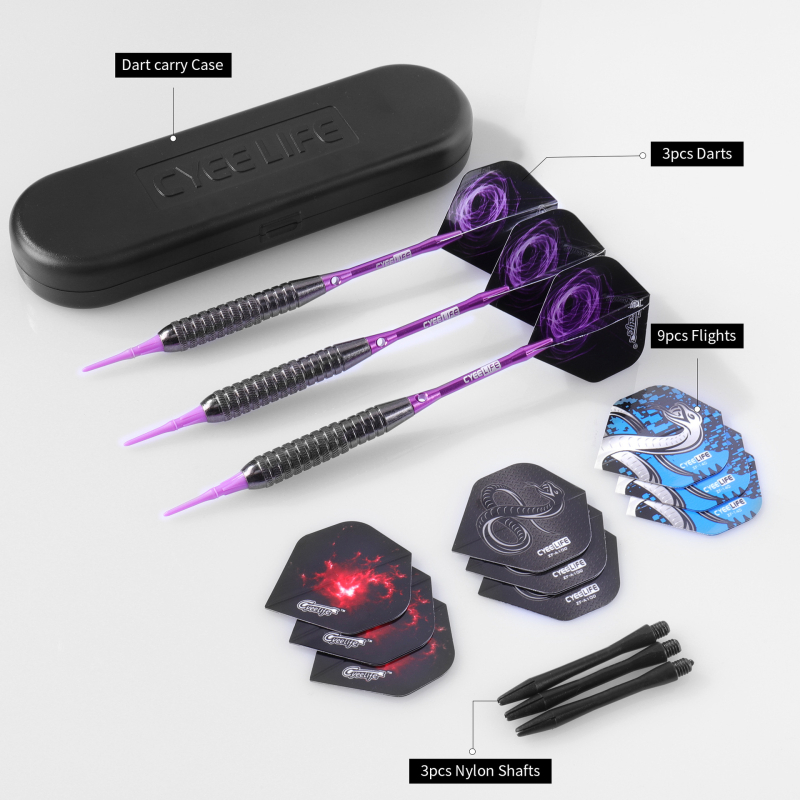 CyeeLife Set od 3 mekanih elektroničkih darts