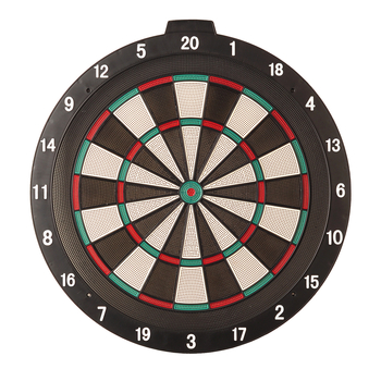 Dongye 18-inčni mekani dartboard s plastičnim vrhovima, uključuje 6 šipki