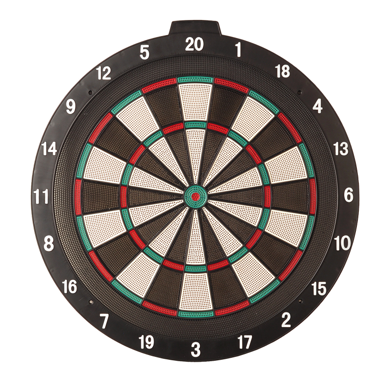 Dongye 18-inčni mekani dartboard s plastičnim vrhovima, uključuje 6 šipki