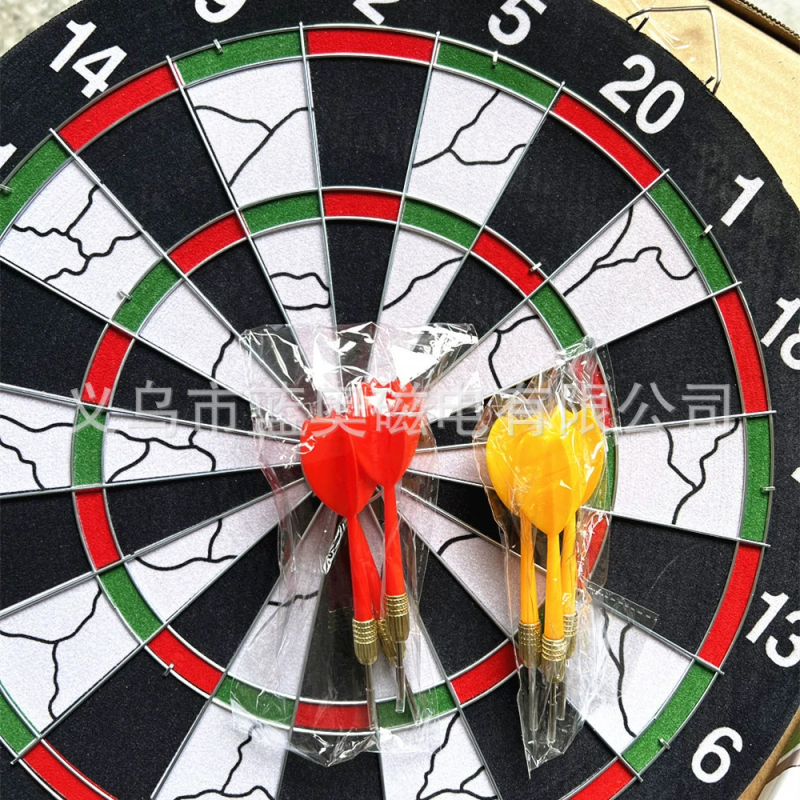 15-inčni profesionalni set za darts s igličnim tipom, dvostrano ciljna ploča za kućnu vježbu i igre