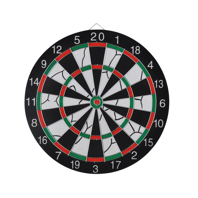 Dvostrani flokirani dartboard set za unutarnje igre, trening i natjecanja – na skladištu, veleprodaja