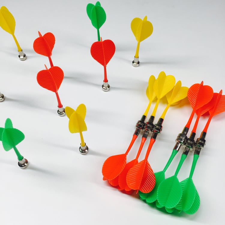 Magnetski vrh za darts – univerzalni sigurnosni dizajn, pogodan za magnetsku ploču za darts, snažan magnet