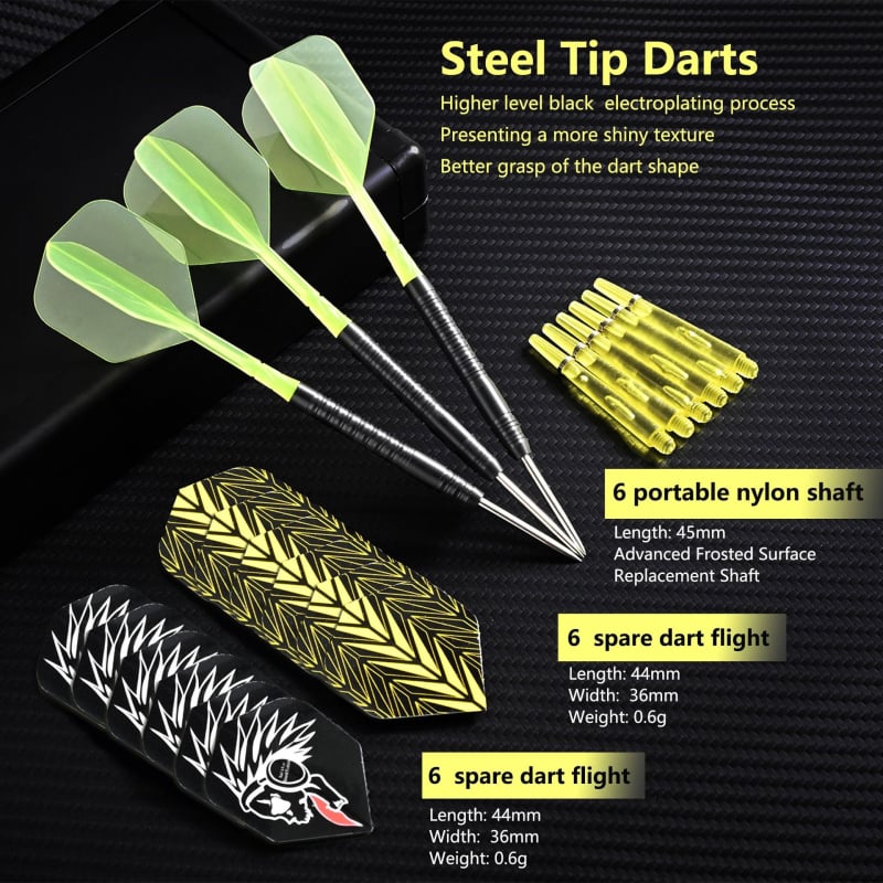 Goodarts 26 g Natjecateljski set darts od volframovog čelika s oštricama