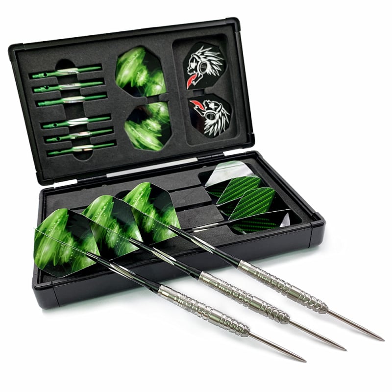 GOODARTS Darts Vitez 23 g, natjecateljske kvalitete od volfram čelika, set s futrolom